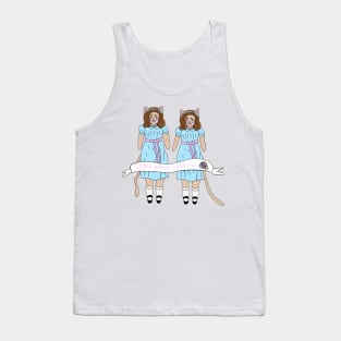 The Shining Cat Twins Tank Top